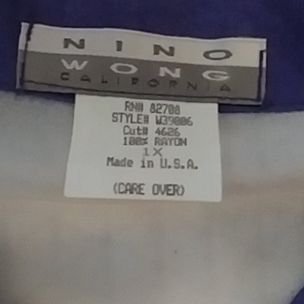 Nino Wong Floral Tunic and Skirt Set - Picture 2 of 6